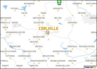 map of Coalville