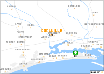 map of Coalville