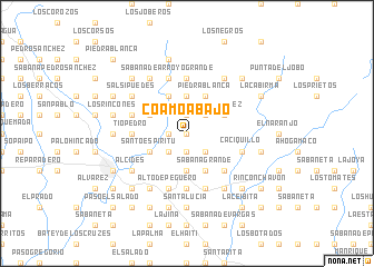 map of Coamo Abajo