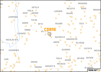 map of Coane