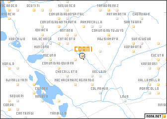 map of Coani