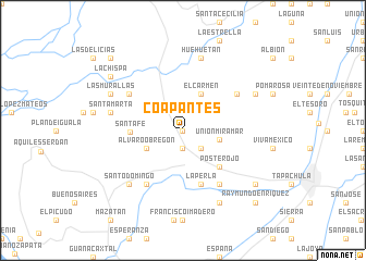 map of Coapantes