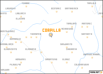 map of Coapilla