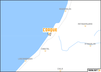 map of Coaque