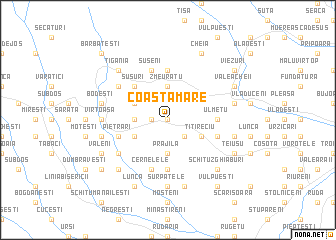 map of Coasta Mare