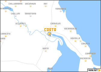 map of Coata