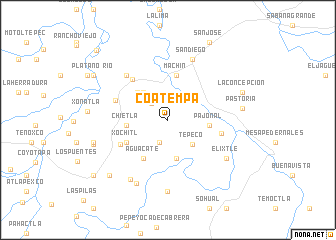 map of Coatempa