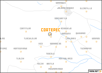 map of Coatepec