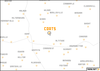 map of Coats