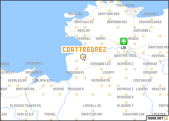 map of Coat-Tredrez