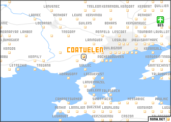 map of Coatuelen