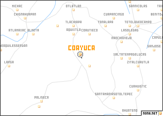 map of Coayuca