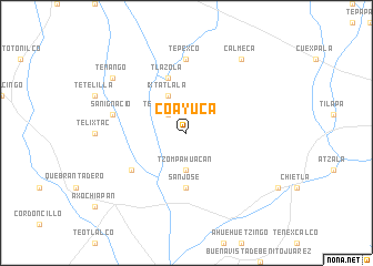 map of Coayuca