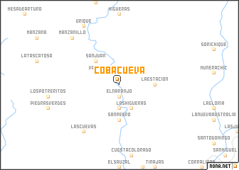 map of Cobacueva