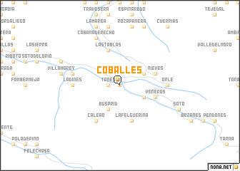 map of Coballes