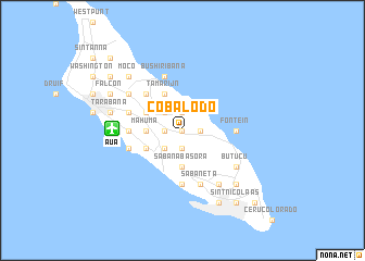 map of Coba Lodo