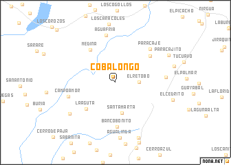 map of Cobalongo