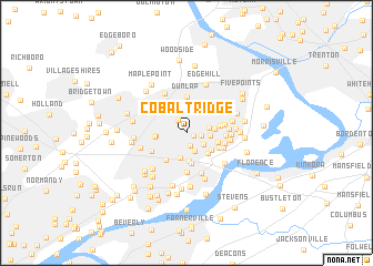 map of Cobalt Ridge