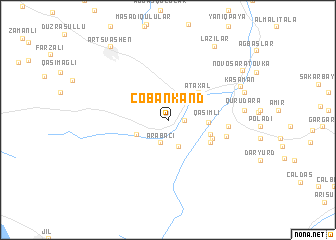 map of Çobankǝnd