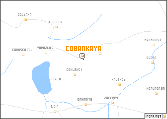 map of Çobankaya