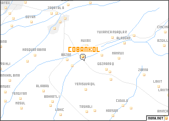 map of Çobankol