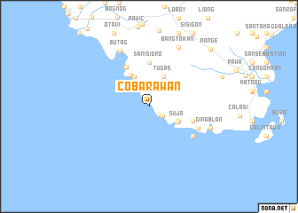 map of Cobarawan