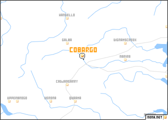 map of Cobargo