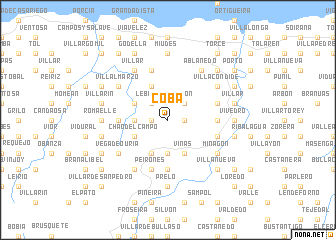 map of Coba