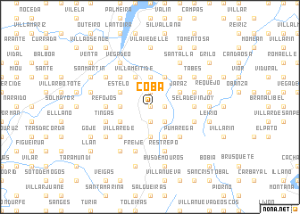 map of Coba