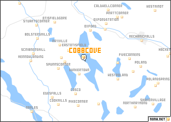 map of Cobb Cove