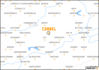 map of Cobbel