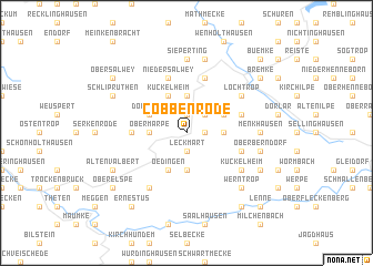 map of Cobbenrode