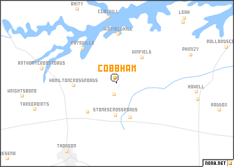 map of Cobbham