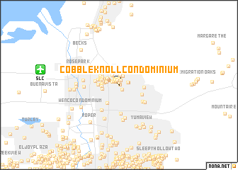 map of Cobble Knoll Condominium