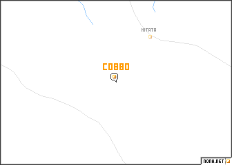 map of Cobbo
