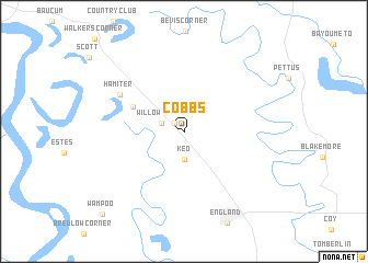 map of Cobbs