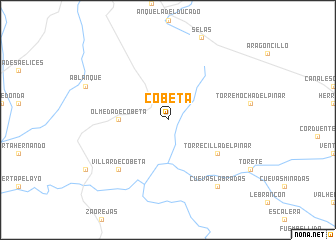 map of Cobeta