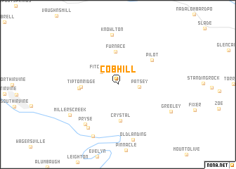 map of Cobhill