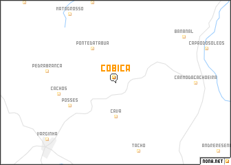 map of Cobiça