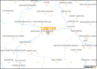 map of Cobitán