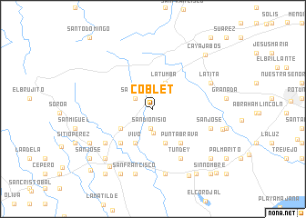 map of Coblet