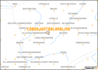 map of Cobos Junto a la Molina