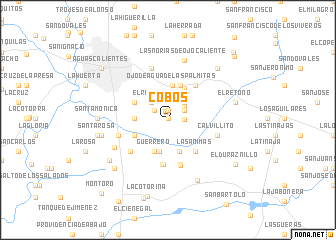 map of Cobos