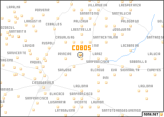 map of Cobos
