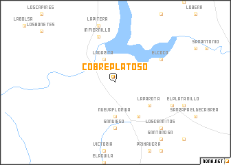 map of Cobre Platoso