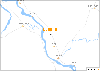 map of Coburn