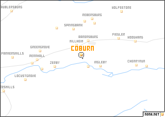 map of Coburn