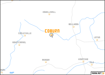 map of Coburn