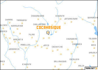 map of Cocahasique