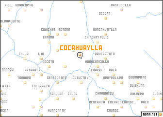 map of Cocahuaylla